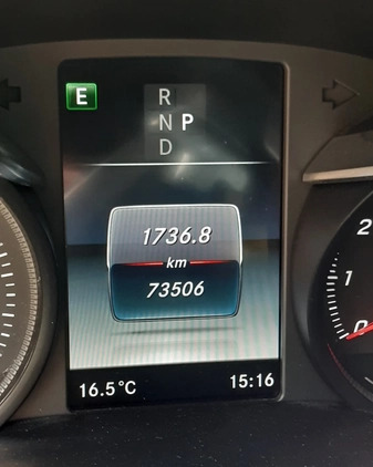 Mercedes-Benz Klasa C cena 126000 przebieg: 74000, rok produkcji 2017 z Murowana Goślina małe 154